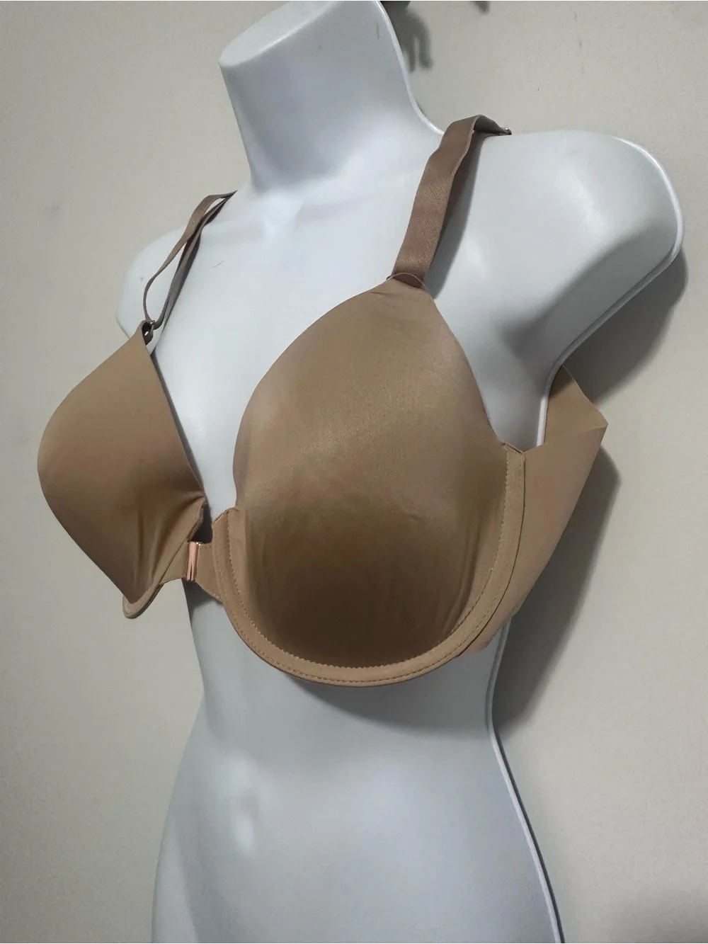 Soma Vanishing 360 Front-Close Bra Perfect Coverage - Warm Amber NWT